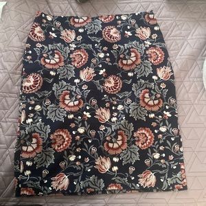 Loft Floral skirt